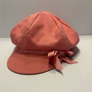 Women's Vintage Y2K Newsboy Cabbie Hat / Cap Pink Now Barbie NWT